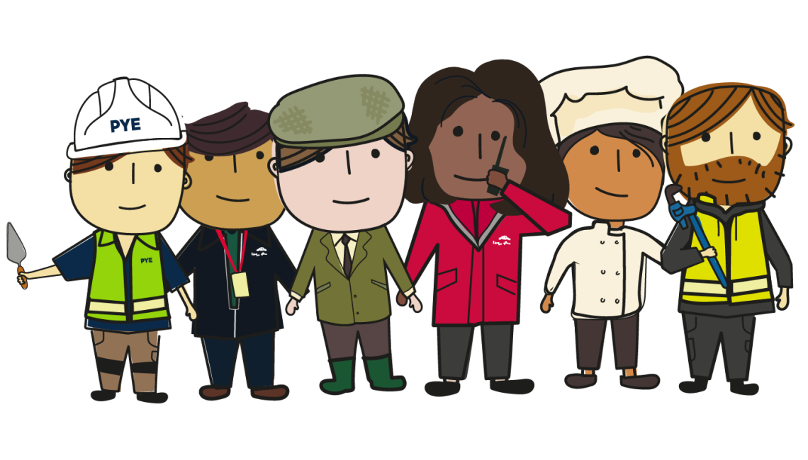 Staff cartoon