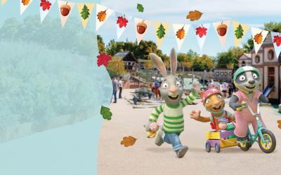 Pip and Posy at Adventure Play