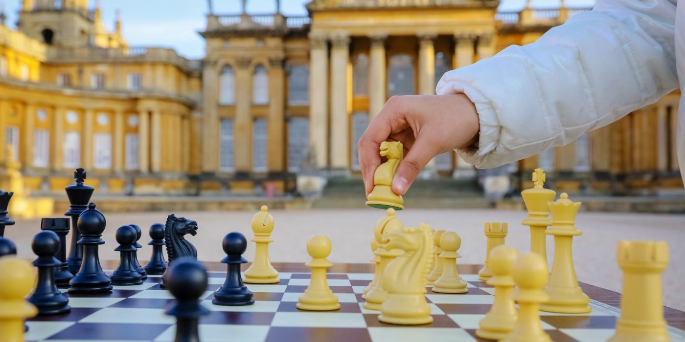 Knight moves at the Palace