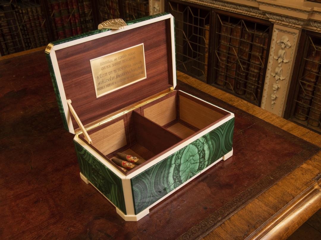 Churchill Cigar Box