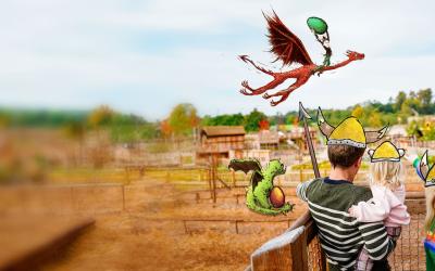 A day of <br/> dragon discovery this <br/>Easter Holiday in Adventure Play