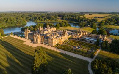 Map of Blenheim Palace