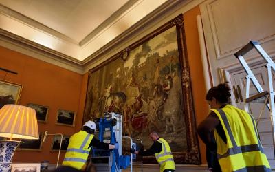 Protecting the threads of Blenheim Palace history