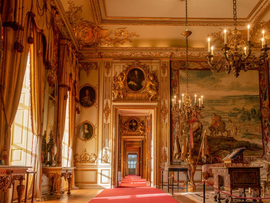 View through State Rooms