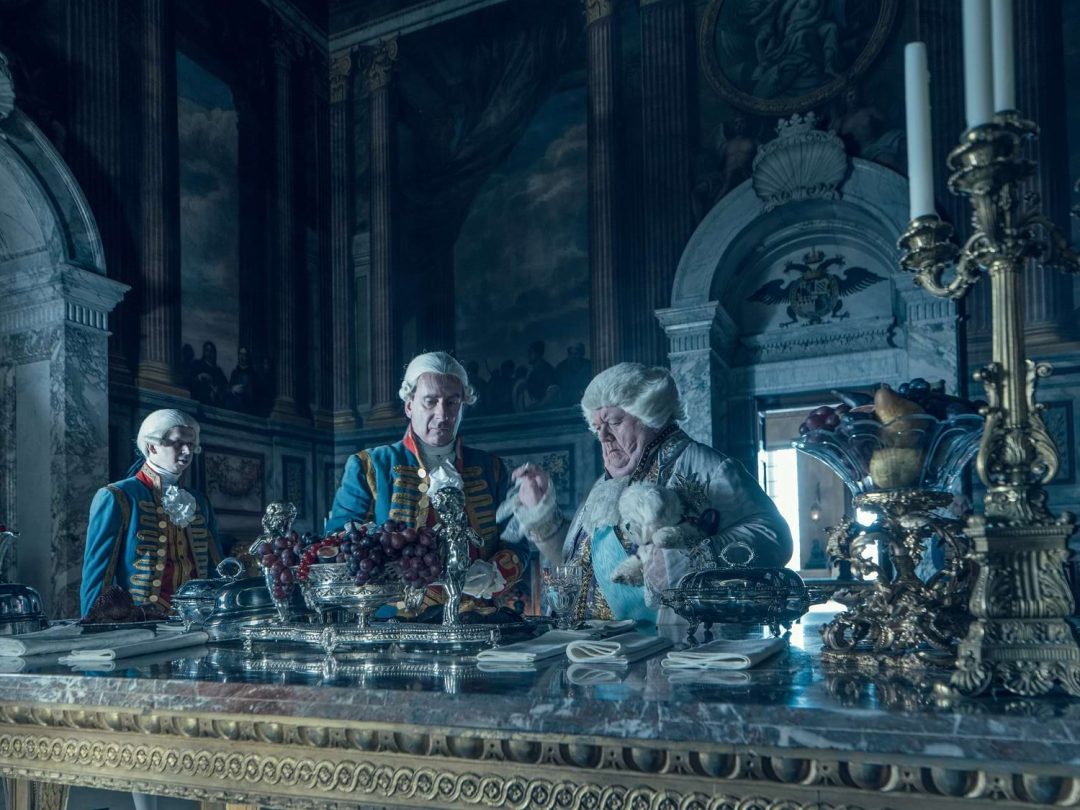 Scene from Napoleon around a table