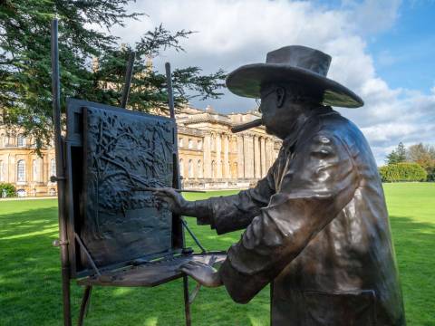 Churchill Statue