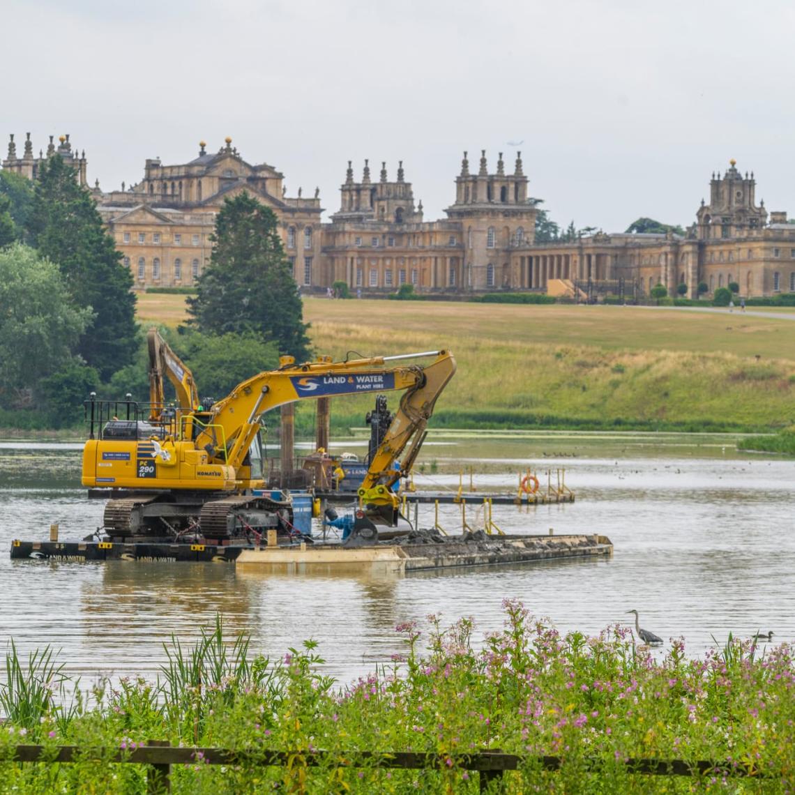 Dredging of queen pool