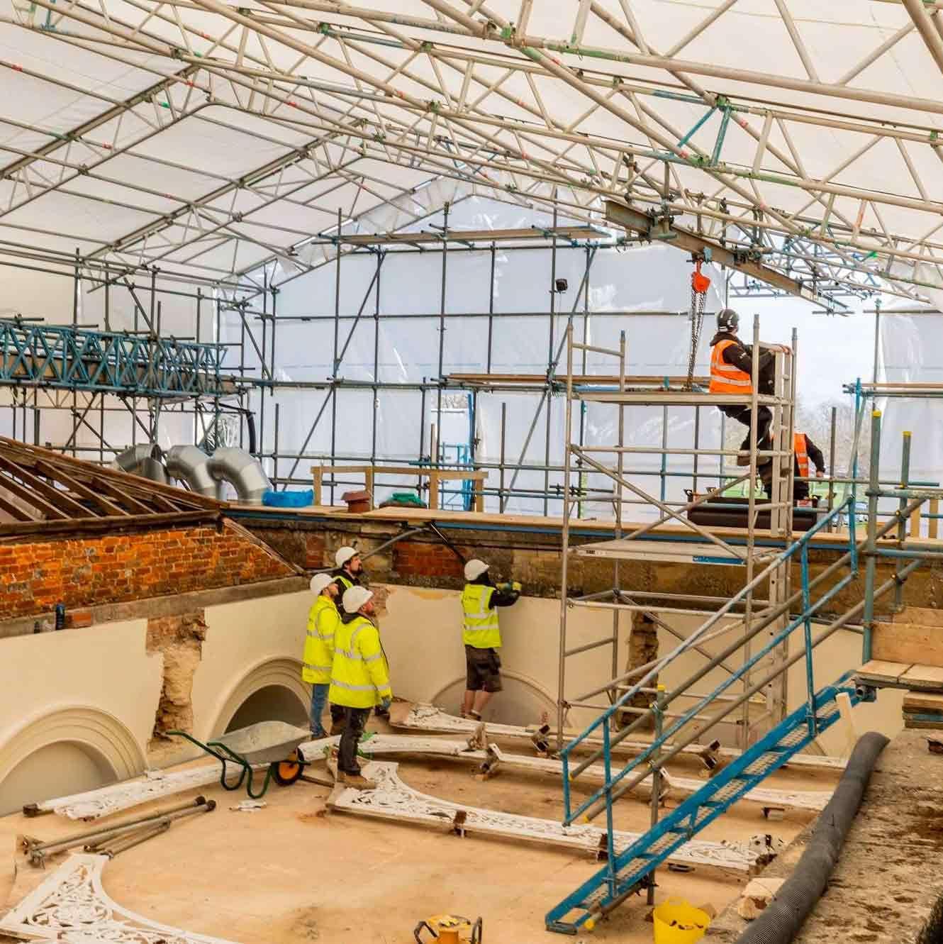 Restoration of Orangery roof