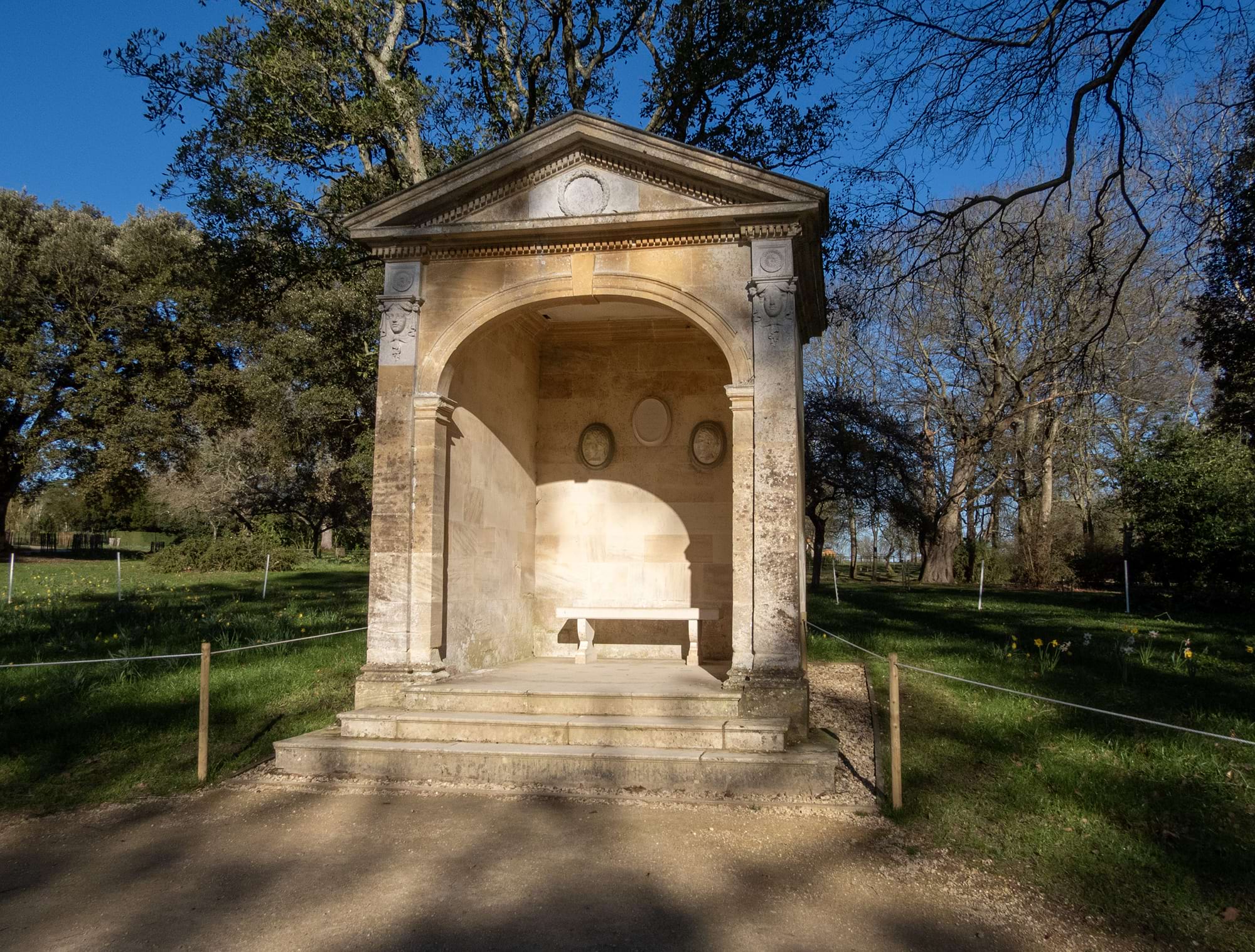 The Temple of Flora <br> is unveiled