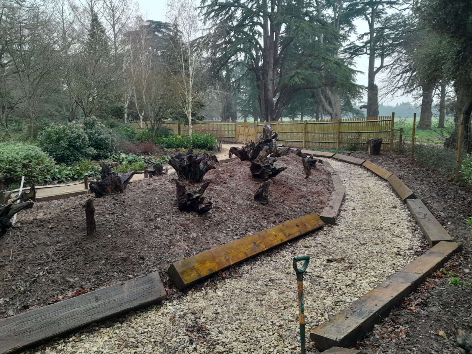 Have you visited our new <br> stump garden?