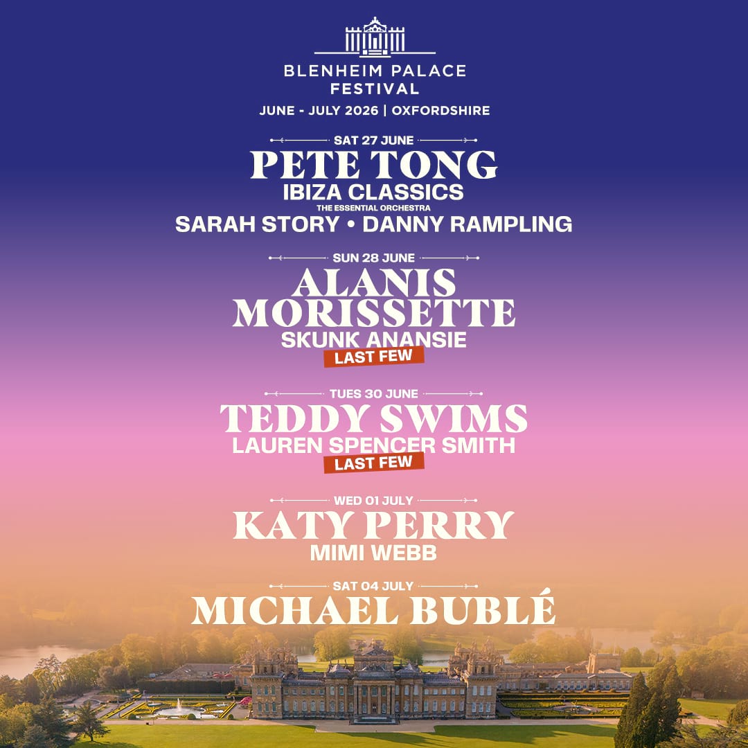 Blenheim Palace Festival | June - July 2026